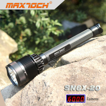 Maxtoch SN6X-20 haute puissance LED Rechargeable torche d’urgence